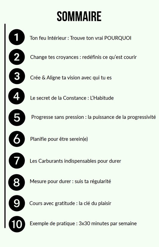 E-Book - Run & Grow : Être Constant en Course à Pied