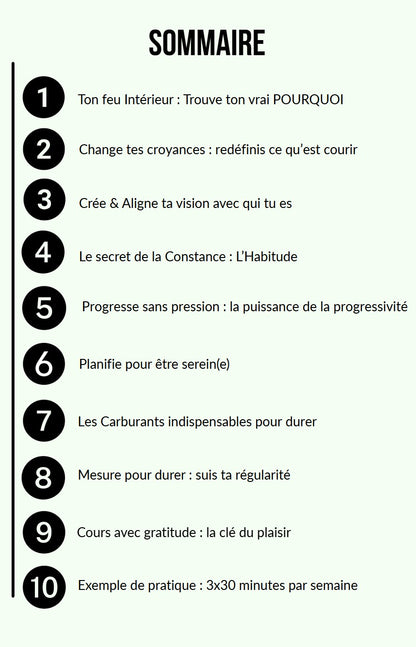 E-Book - Run & Grow : Être Constant en Course à Pied